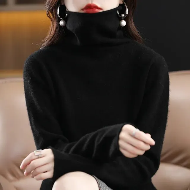 100% Pure Wool Cashmere Sweater Knit Top