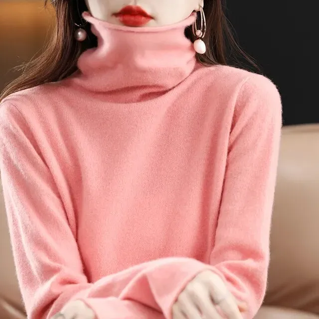 100% Pure Wool Cashmere Sweater Knit Top