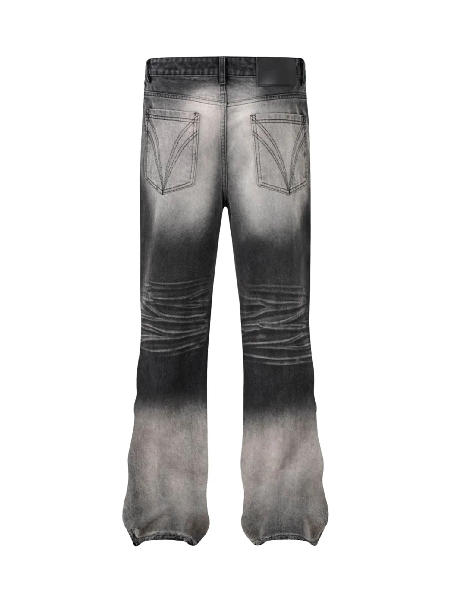 1984 High Street Hip Hop Distressed Washed Jeans