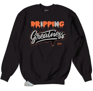 700 Inertia Sweater -Drippin Greatness - Black