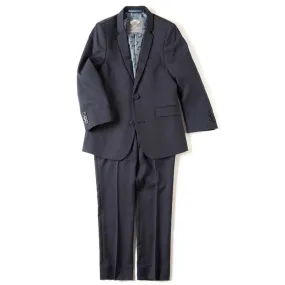 Appaman Mod Boys Slim Peacoat Birdseye Suit Q8SU5