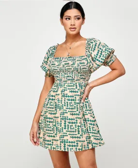 Ariel Green Dress