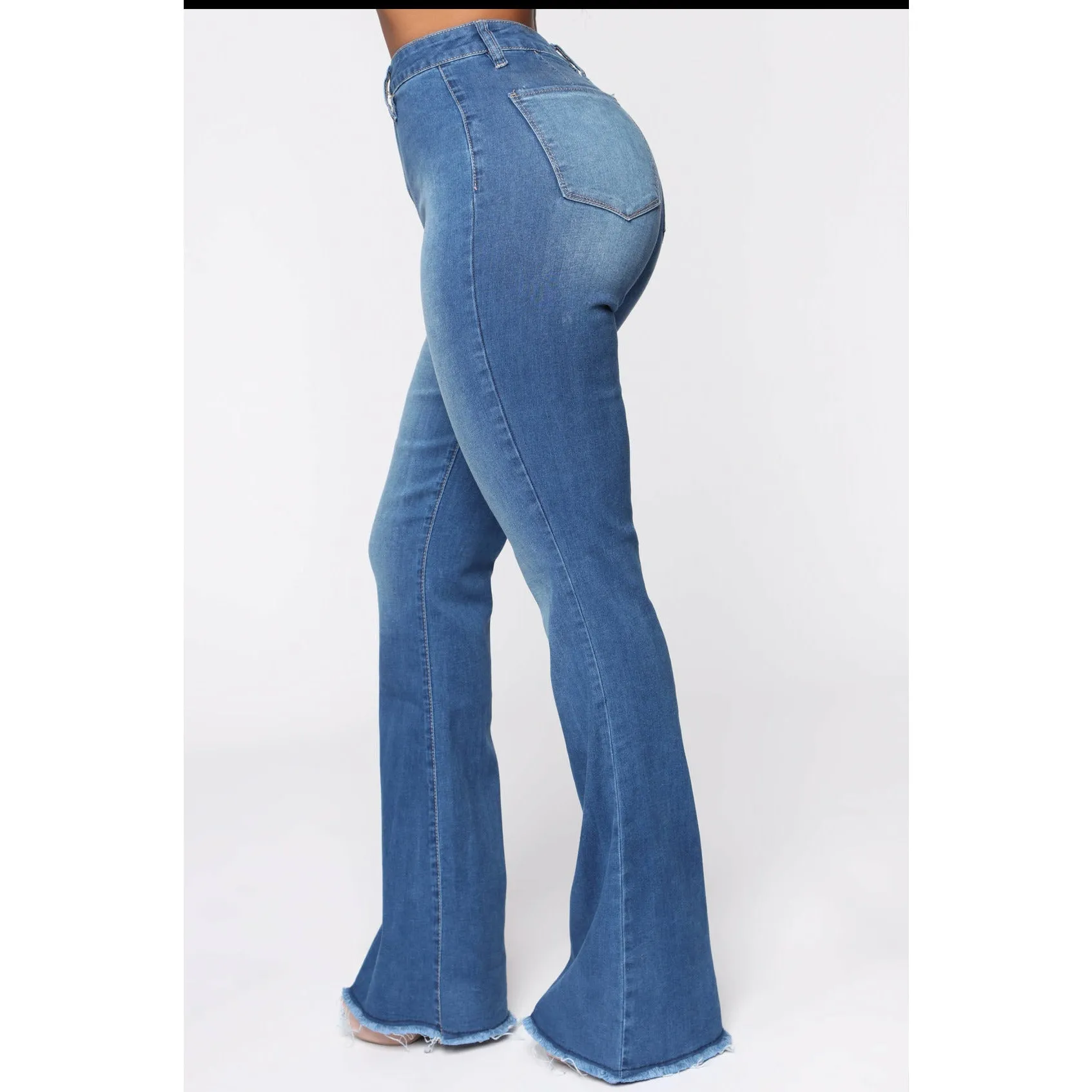 Bellbottom High Waisted Jeans