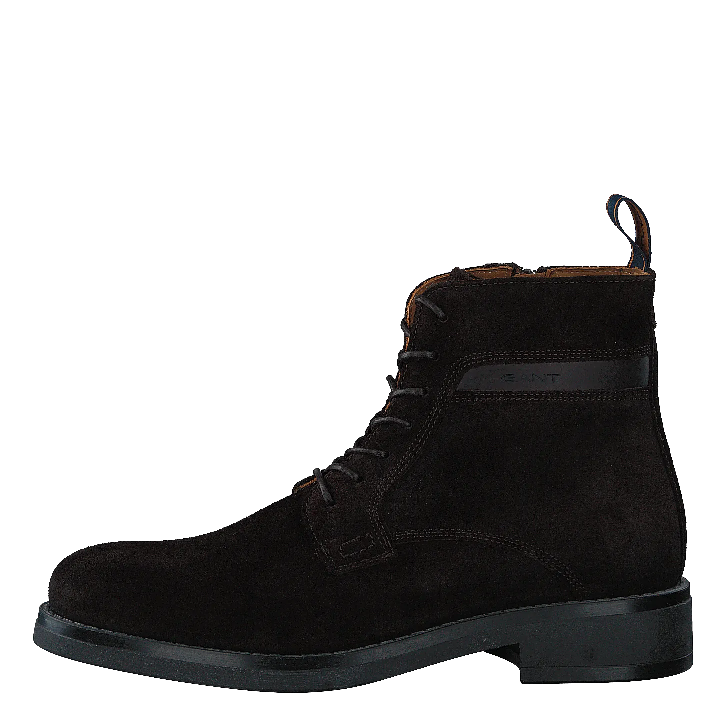 Brookly Mid Lace Boot Dark Brown