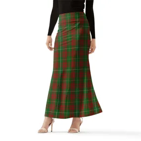 Bruce Hunting Tartan Womens Full Length Skirt