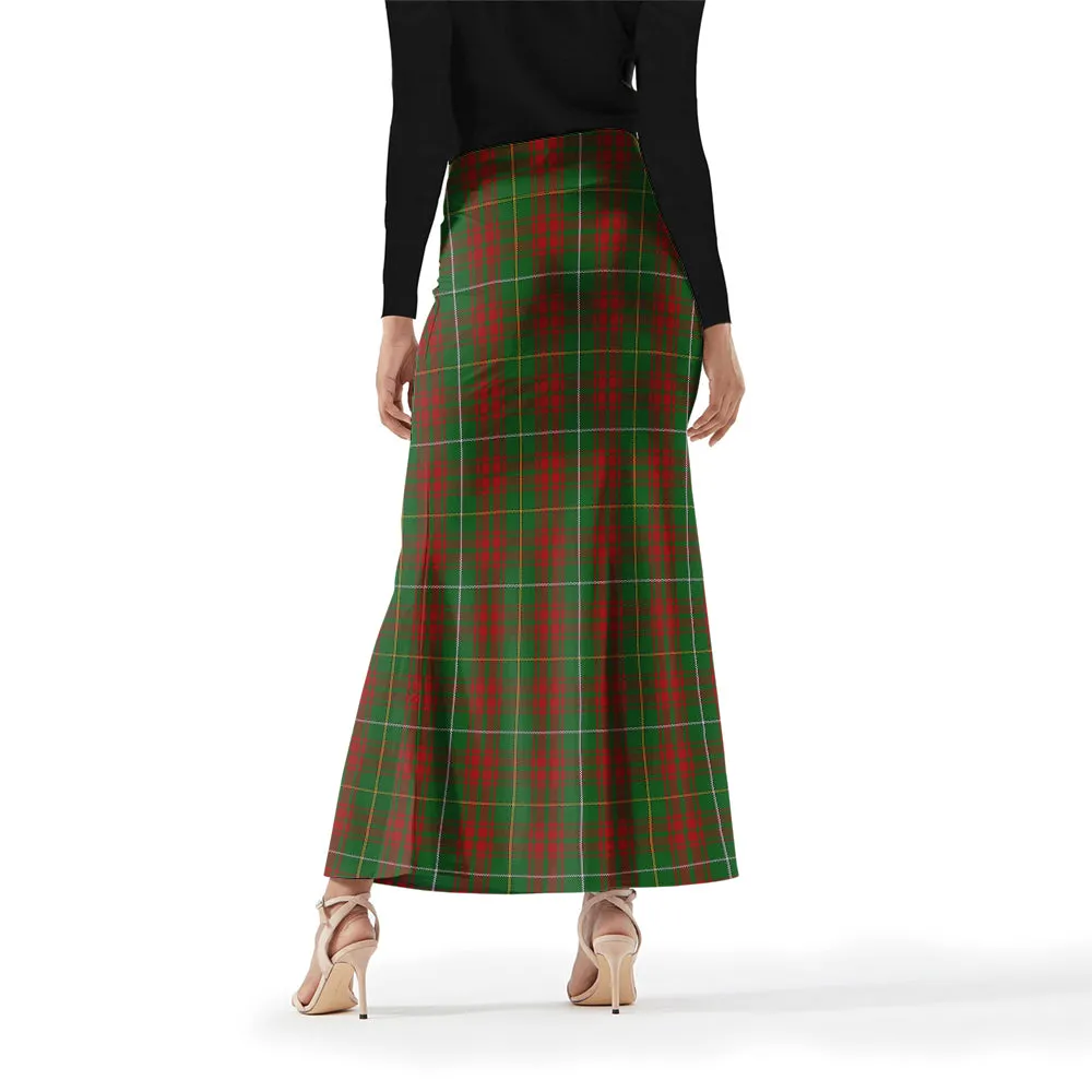 Bruce Hunting Tartan Womens Full Length Skirt