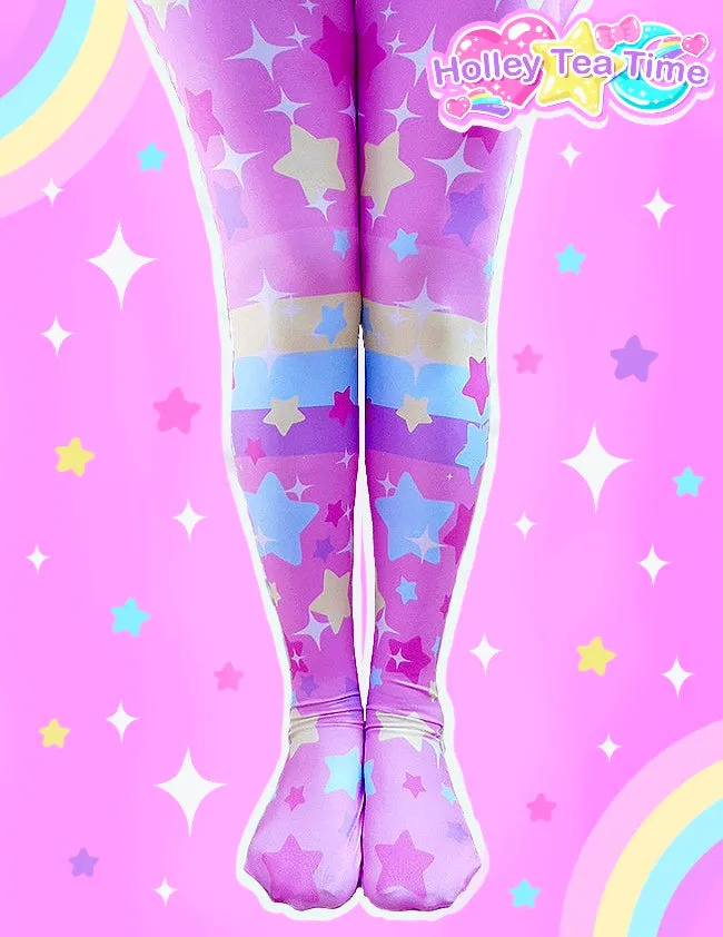 Bubbles Rainbow Land Tights [Made To Order]