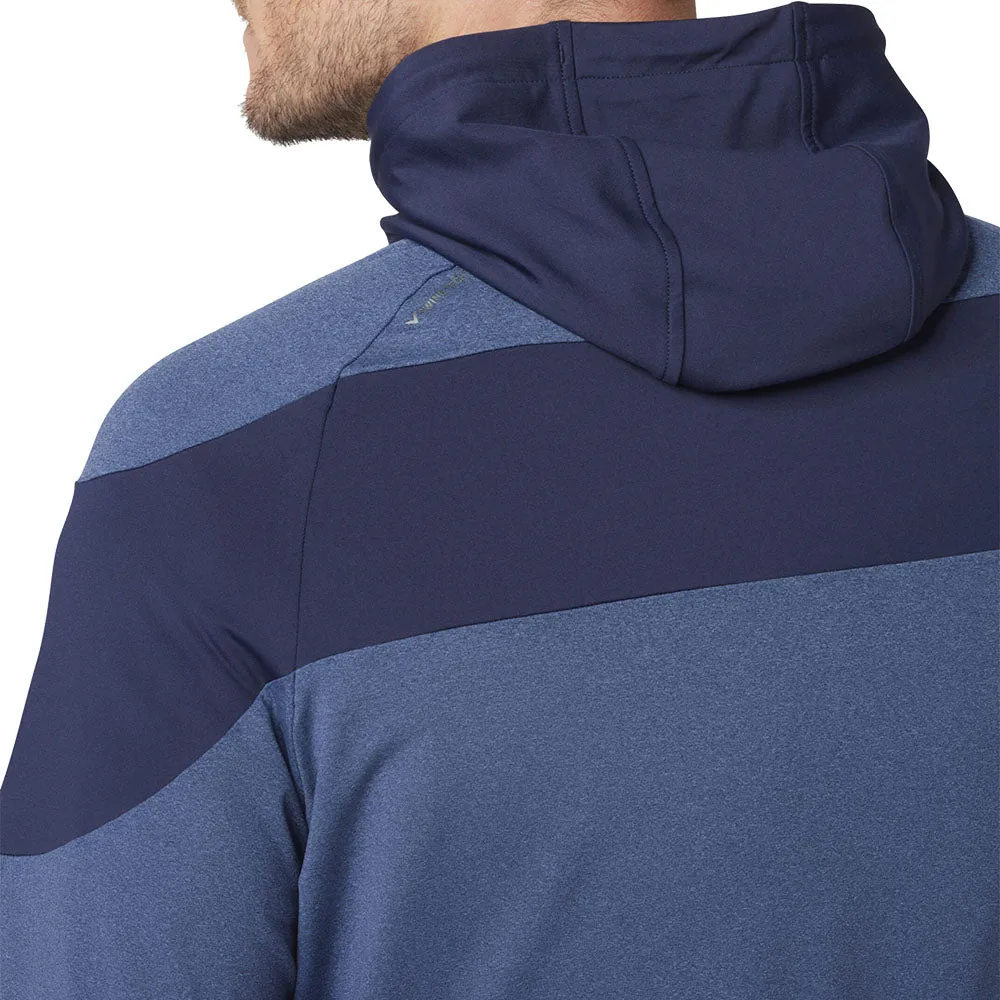 Callaway Long Sleeve 1/4 Zip Hoodie - Peacoat