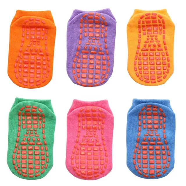 Children's Cotton Anti-Slip Socks