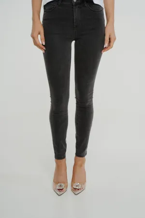 Cindy Skinny Jean In Grey