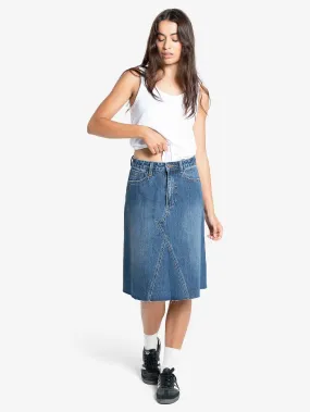 Cooper Skirt - Roadhouse Blue