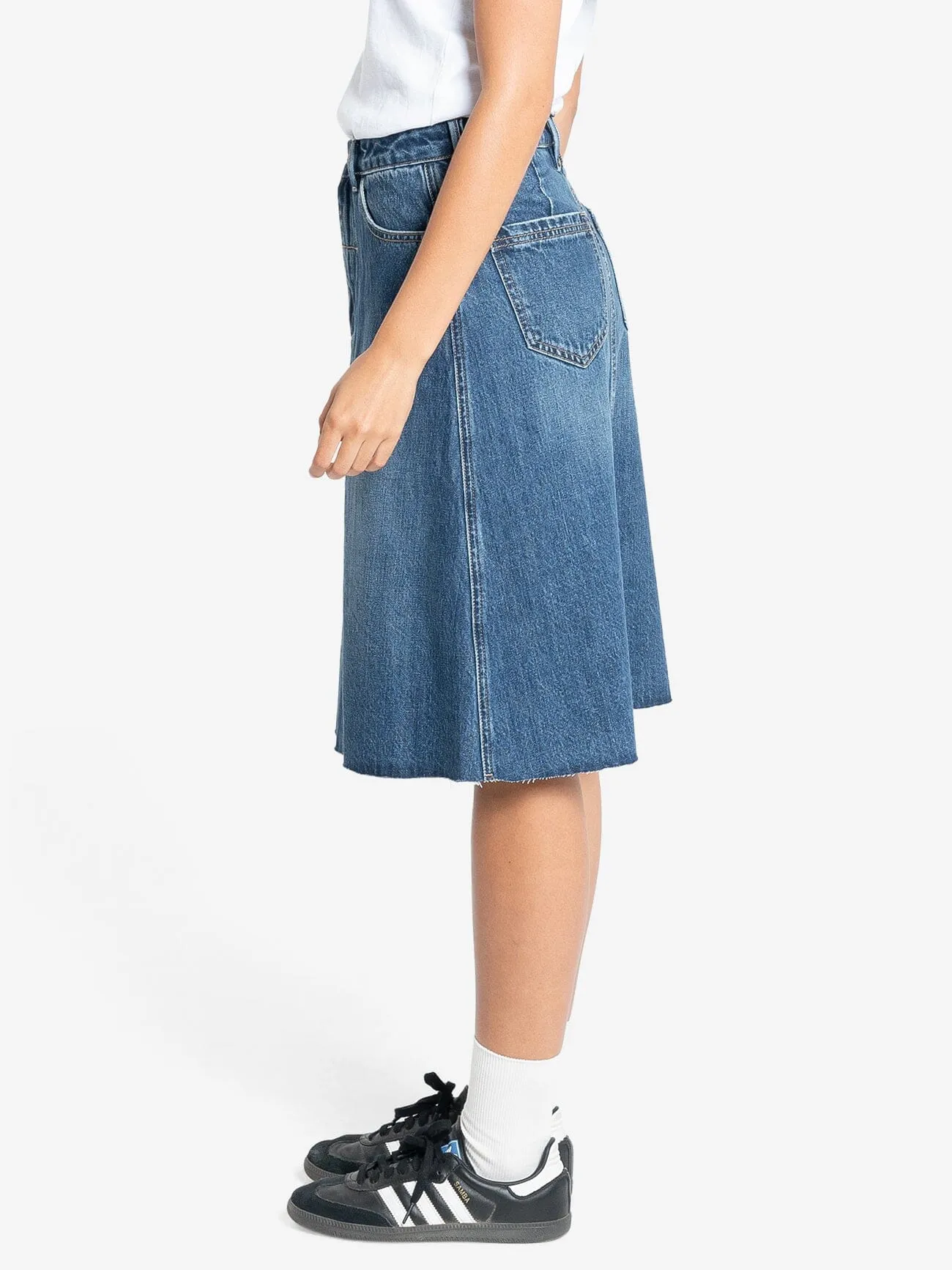 Cooper Skirt - Roadhouse Blue