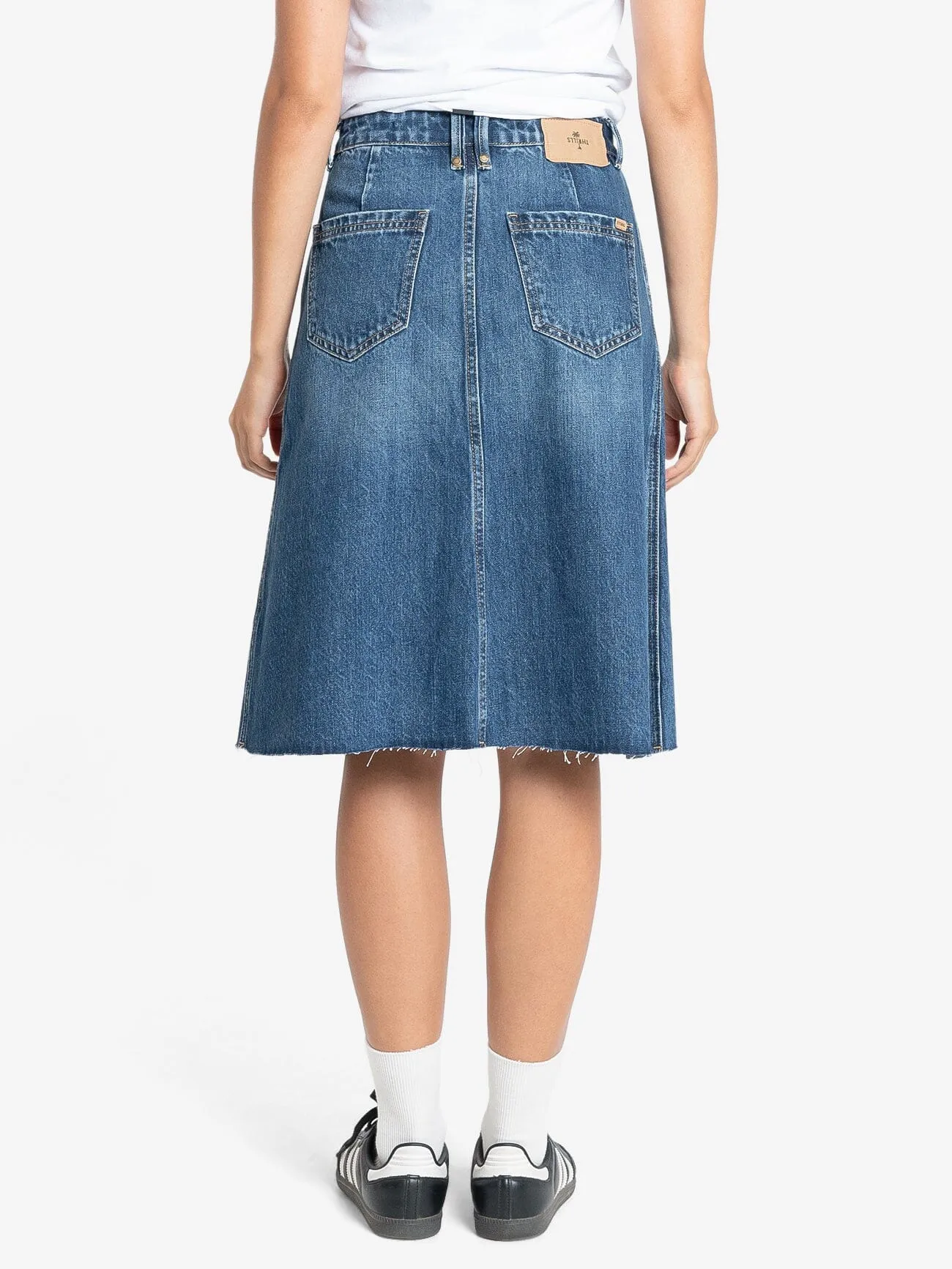 Cooper Skirt - Roadhouse Blue