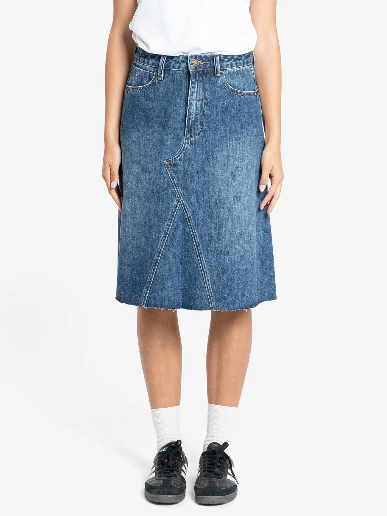 Cooper Skirt - Roadhouse Blue