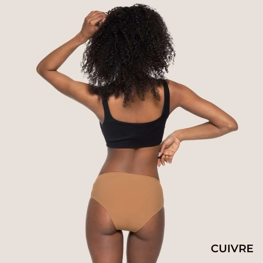 Culotte Menstruelle Invisible DAILY Nude (Flux Moyen)