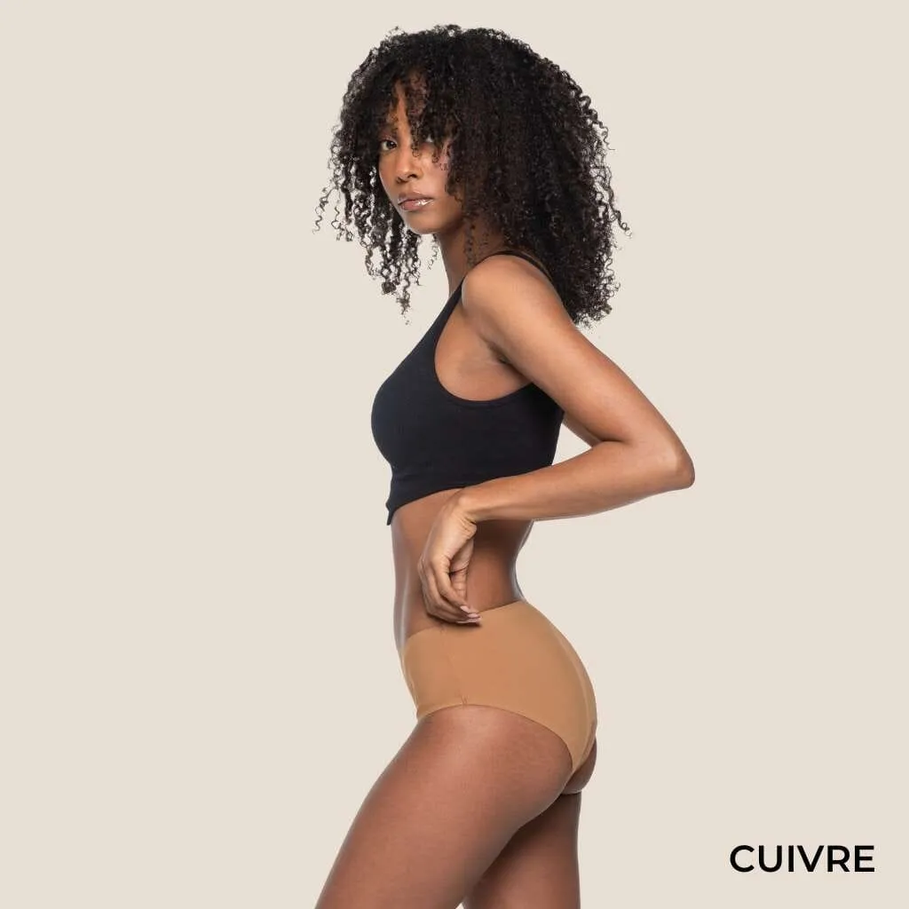 Culotte Menstruelle Invisible DAILY Nude (Flux Moyen)