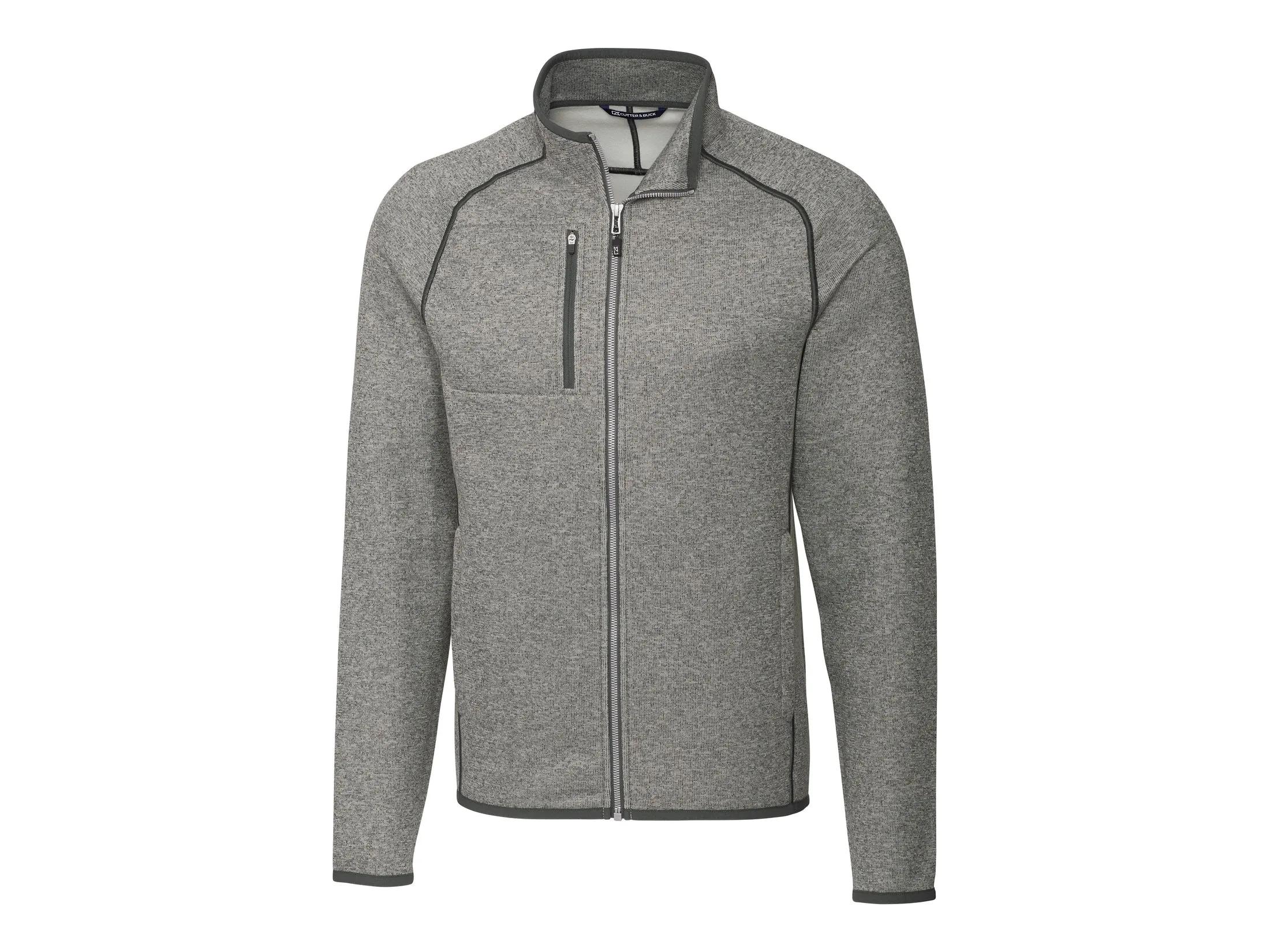 Cutter & Buck Mainsail Sweater-Knit Mens Full Zip Jacket