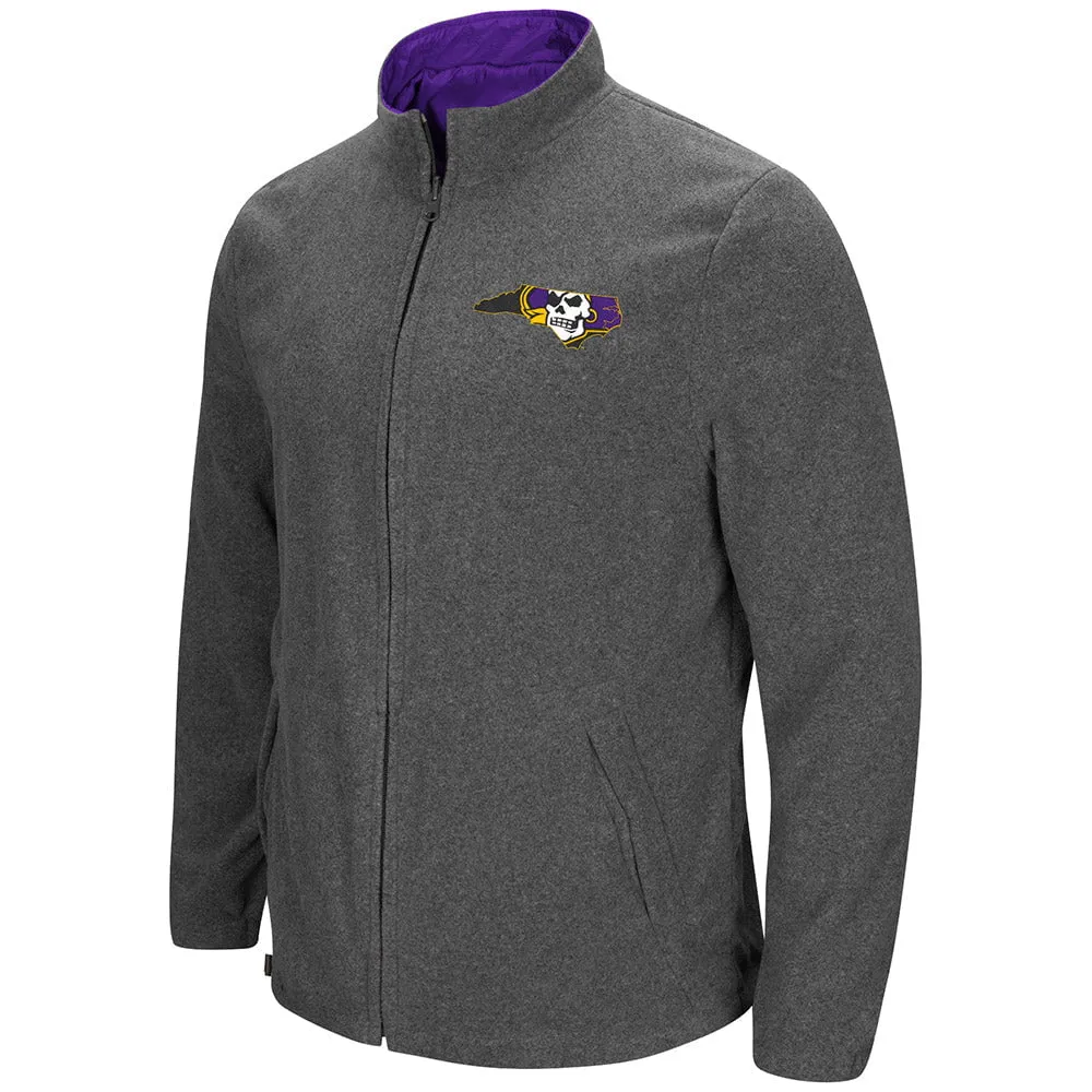 East Carolina Pirates "Halfback" Reversible Polar Fleece/Rain Jacket