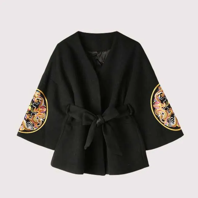 Embroidery Jacket Kimono