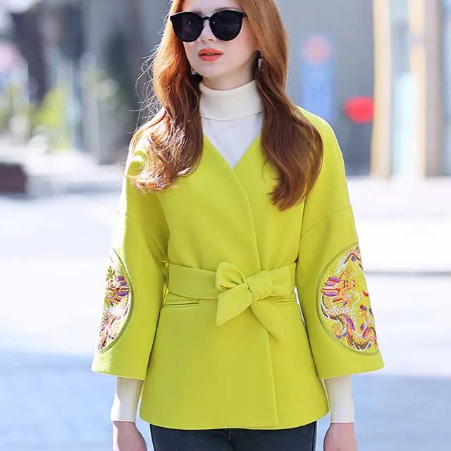 Embroidery Jacket Kimono