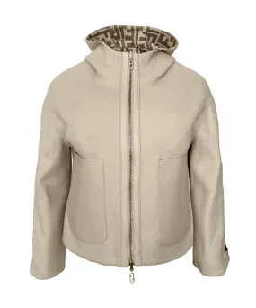 Fendi Women Double Sided Fleece Wool Jacket