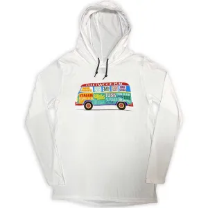 Fleetwood Mac Unisex Pullover Hoodie: Albums Bus Lightweight