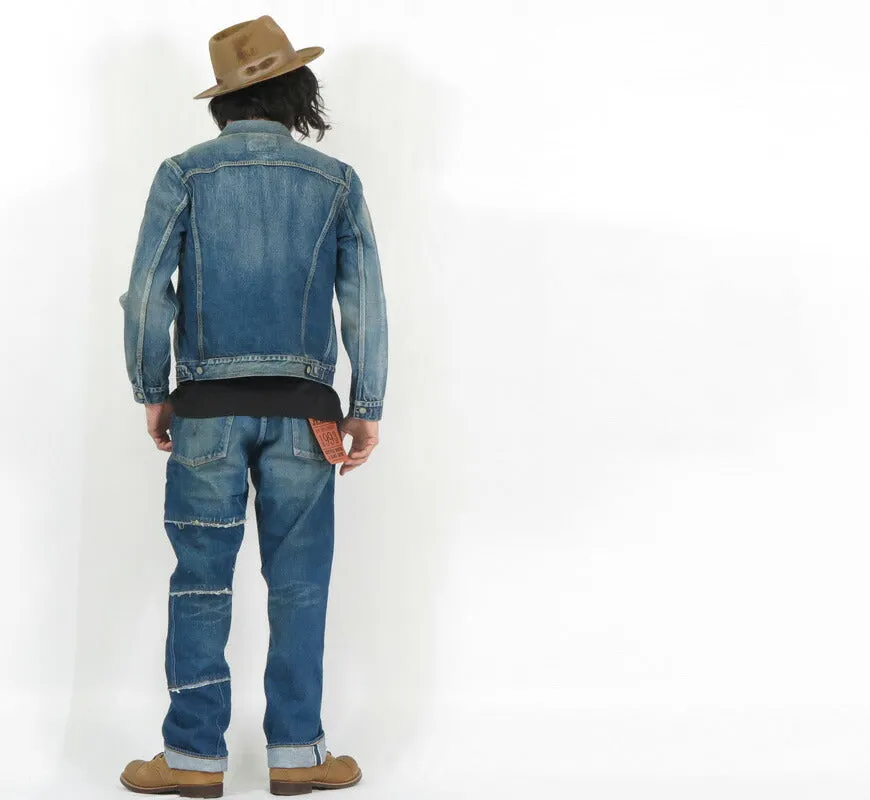 FULLCOUNT × MYne フルカウント × マイン リメイク デニム ジャケット Switching Denim Jacket "More Than Real" #G08FC101 13.7oz ジンバブエコットン