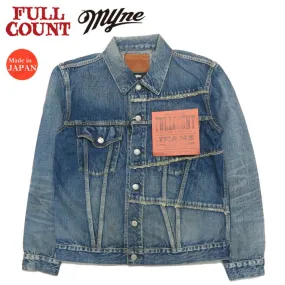 FULLCOUNT × MYne フルカウント × マイン リメイク デニム ジャケット Switching Denim Jacket "More Than Real" #G08FC101 13.7oz ジンバブエコットン