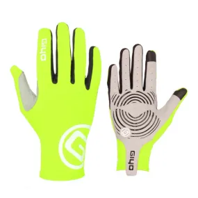 GIYO S-02 Bike Riding Long-finger Gloves, Size:XXL(Fluorescent Yellow)