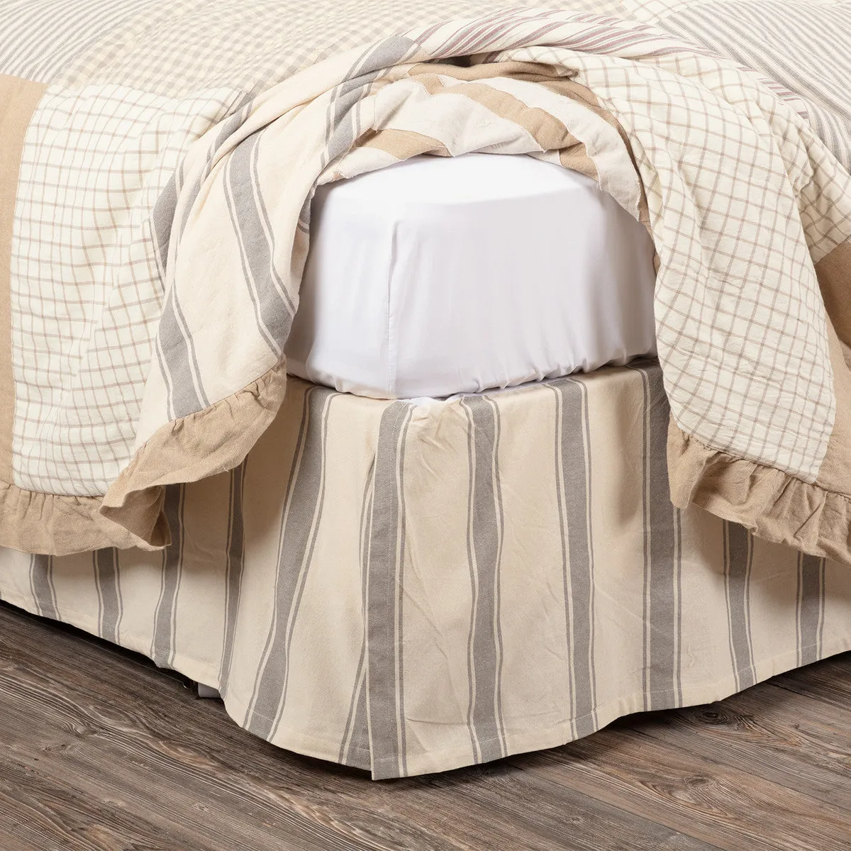 Grace King Bed Skirt 78x80x16