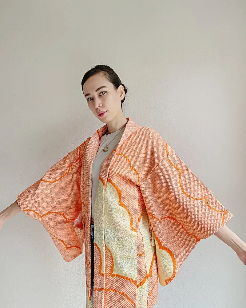 Head In The Clouds Shibori Haori Kimono Jacket