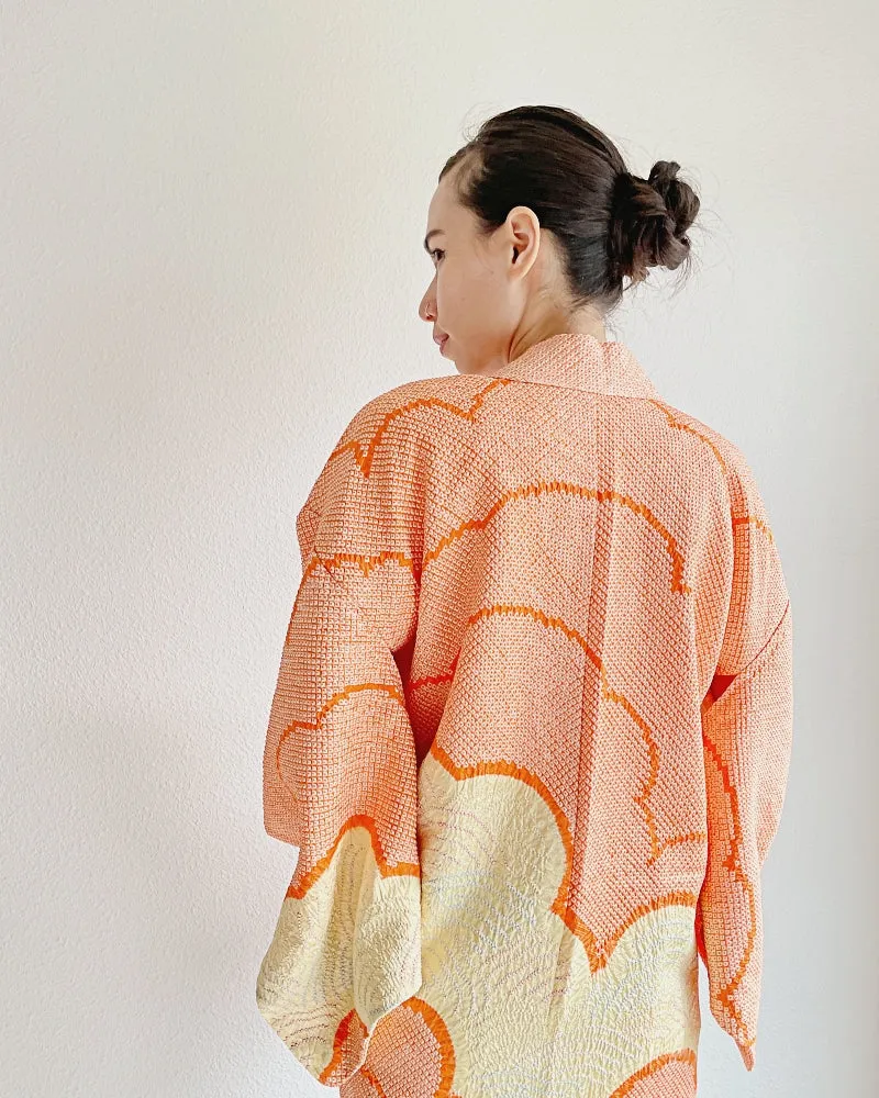 Head In The Clouds Shibori Haori Kimono Jacket