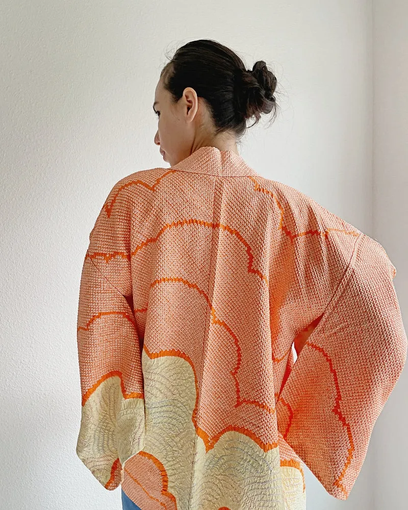 Head In The Clouds Shibori Haori Kimono Jacket