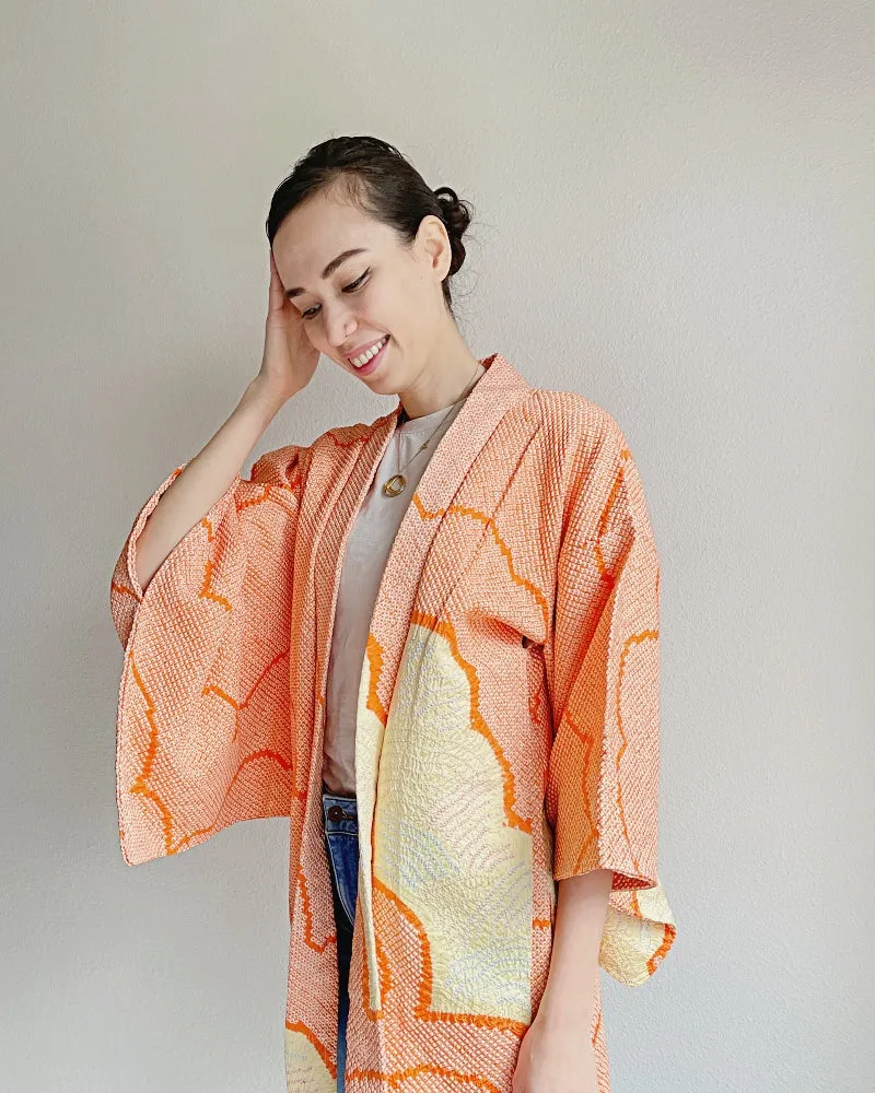 Head In The Clouds Shibori Haori Kimono Jacket