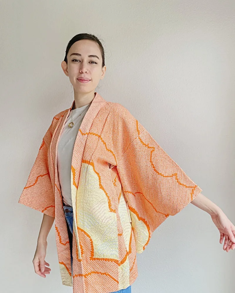 Head In The Clouds Shibori Haori Kimono Jacket