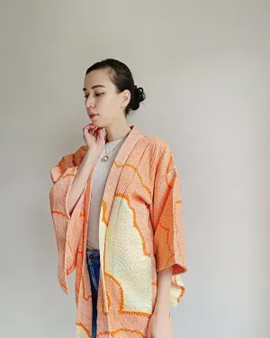 Head In The Clouds Shibori Haori Kimono Jacket