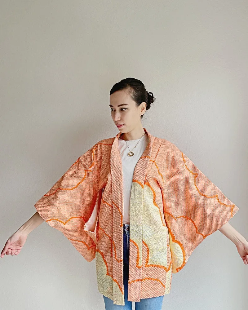 Head In The Clouds Shibori Haori Kimono Jacket