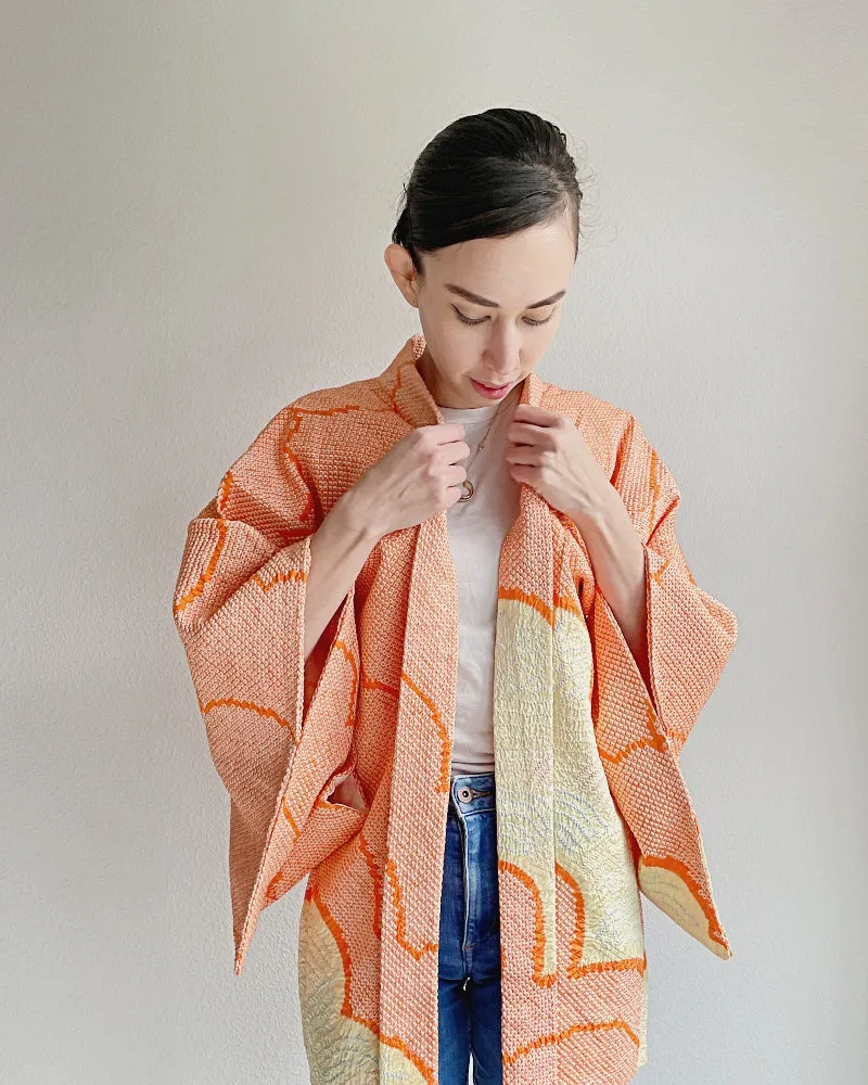 Head In The Clouds Shibori Haori Kimono Jacket