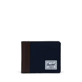 Herschel Hank II Wallet - Peacoat / Chicory Coffee (RFID)