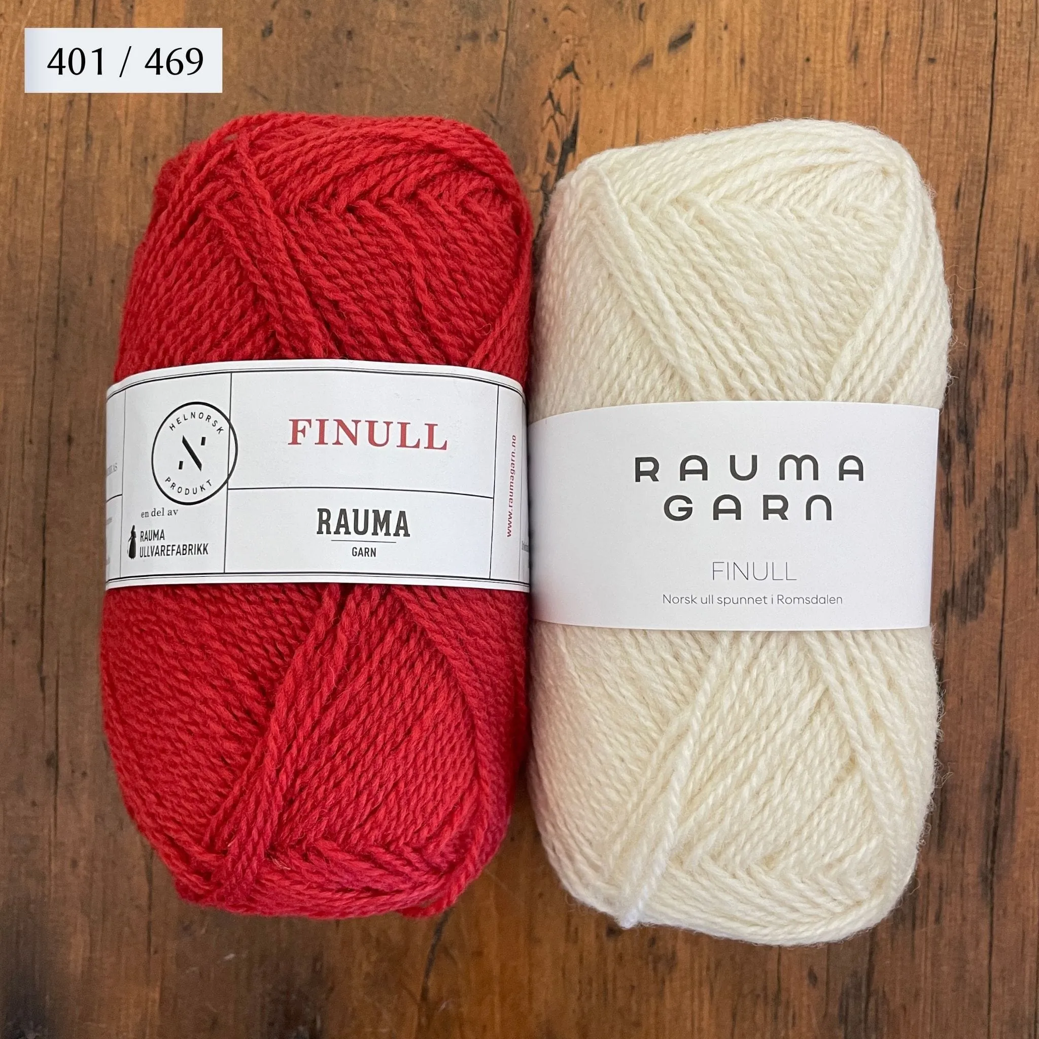 Home Sweater (401) Kit in Rauma Finullgarn