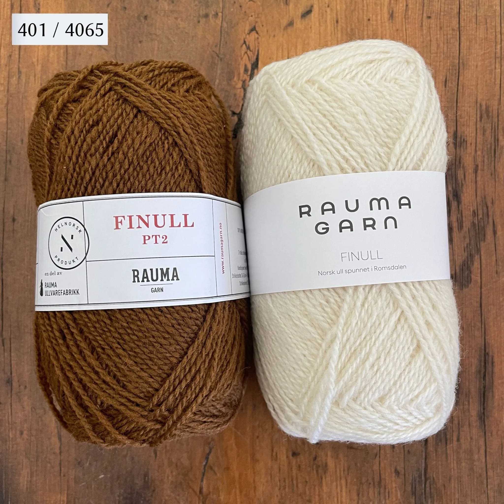 Home Sweater (401) Kit in Rauma Finullgarn