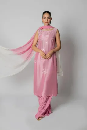 Insia Sohail - Rosita - Pink - Sheesha Silk