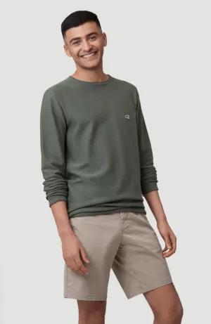 Jack's Fav Pullover | Olive Leaves -A