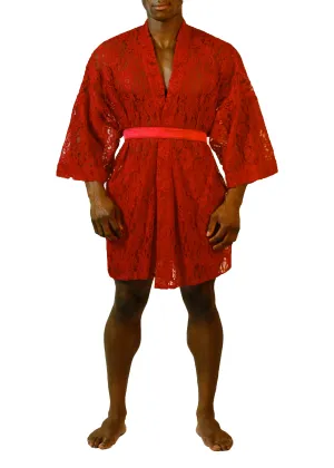 KIMONO ROBE | RED | SAMPLE SALE