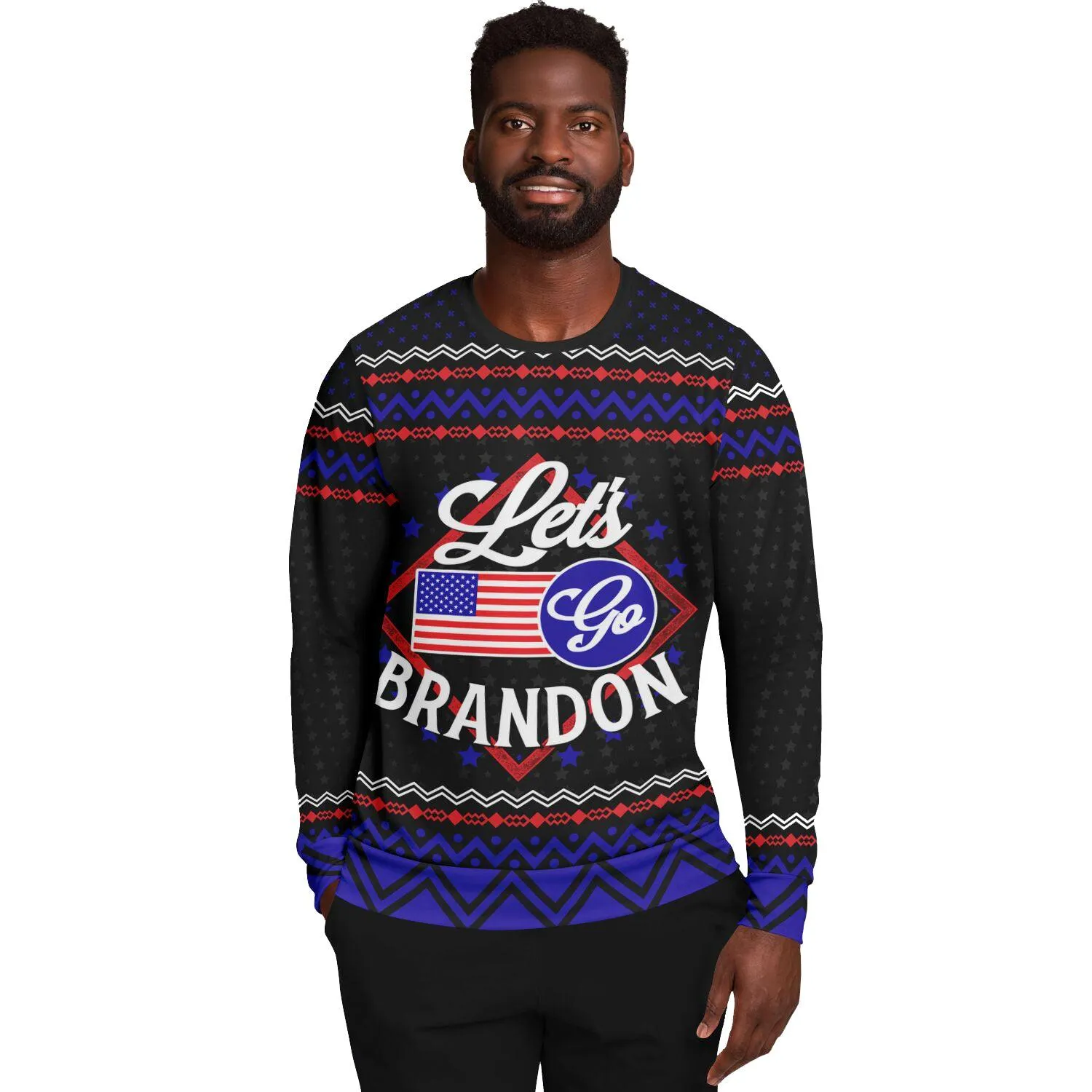 Let's Go Brandon Athletic Sweater