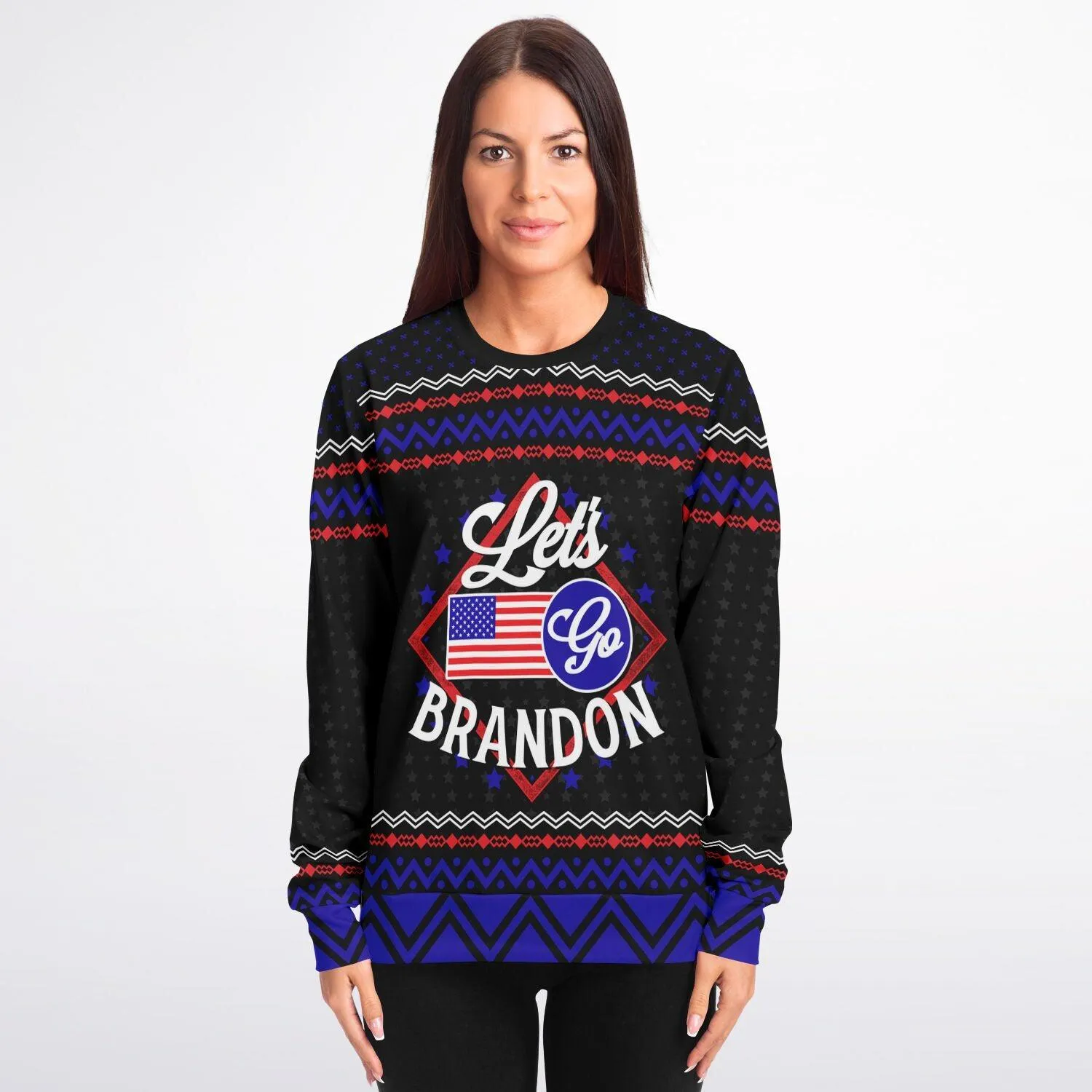 Let's Go Brandon Athletic Sweater