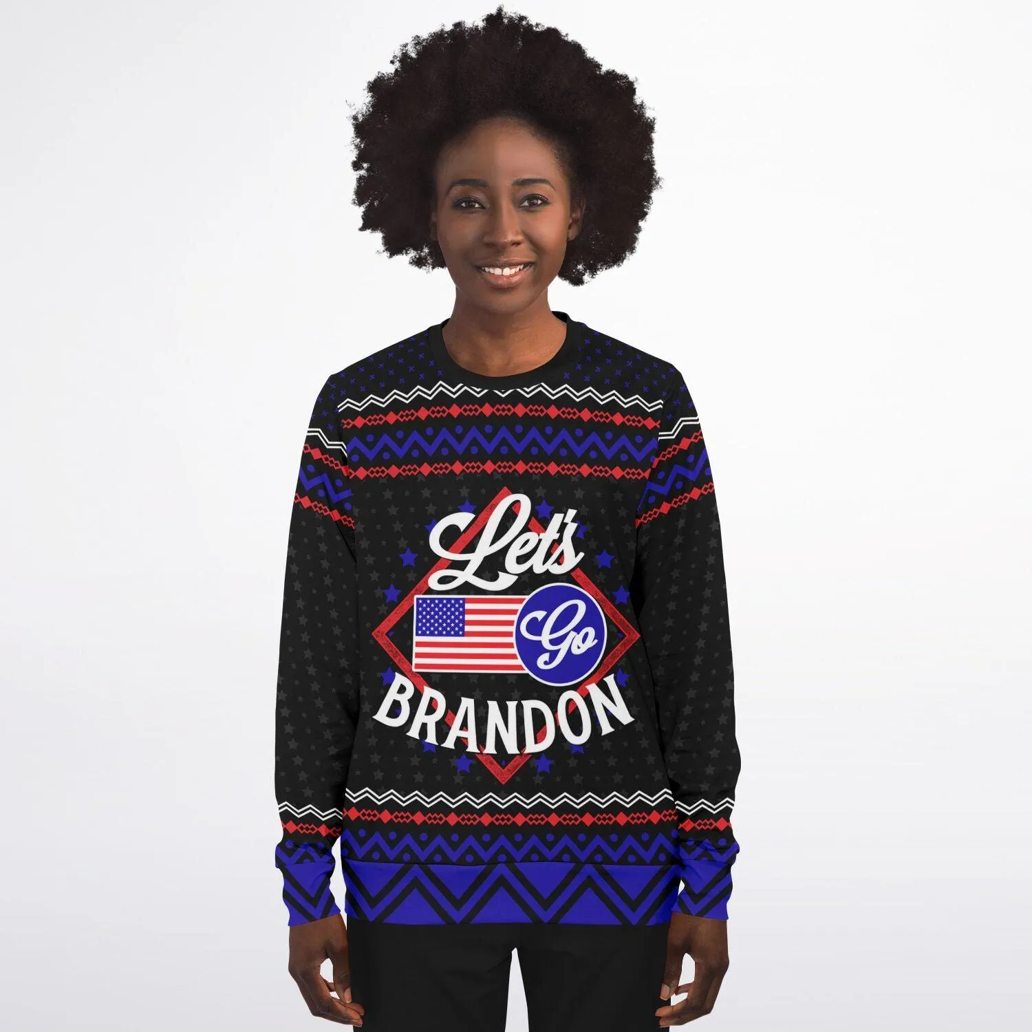 Let's Go Brandon Athletic Sweater