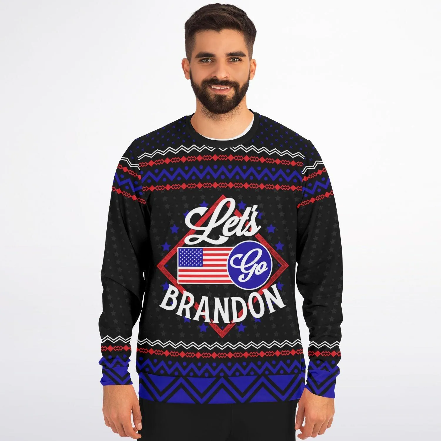 Let's Go Brandon Athletic Sweater