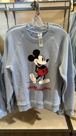 Light Blue Mickey Pullover