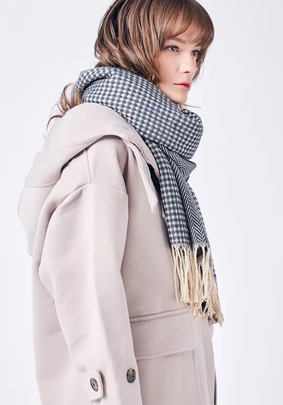 Long Tassel Foulard Scarf